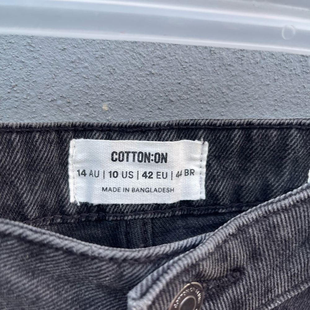 Cotton:On Women's Bailey Denim Maxi Skirt with Slit Graphite Black - Picture 7 of 11